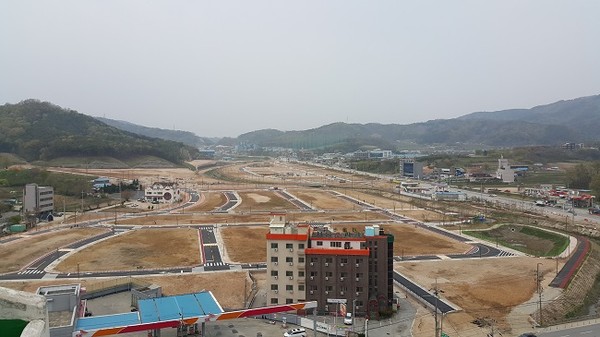 홍성군 옥암지구 전경