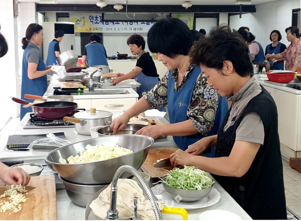 지난해 여성농업인 교육 모습.