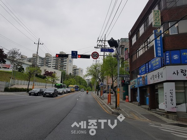 대전시,‘안전한 도로교통환경 조성’정비사업 추진 (노면모습)