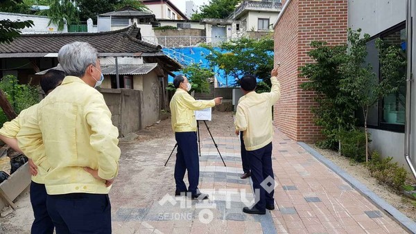 류순현 행정부시장 현장점검 모습.