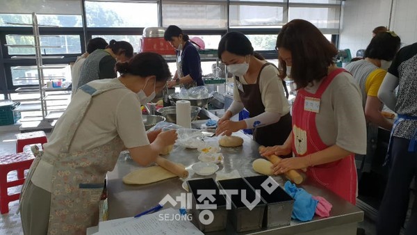 여성농업인 교육 모습. (사진제공=금산군청)