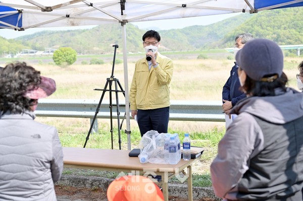 어천 죽당지구 지방정원 조성 및 지방도 확포장