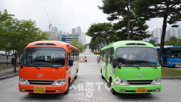 천안시 시내버스 모습(사진=천안시 제공)