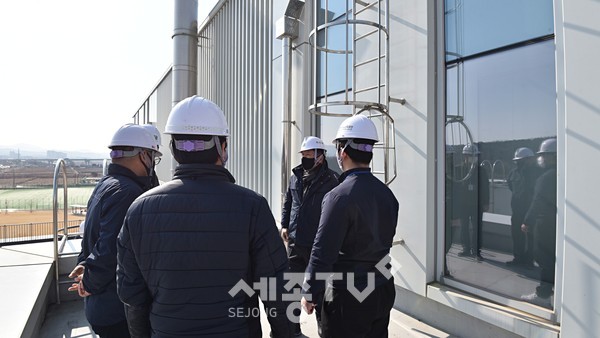 천안시시설관리공단이 중대재해예방을 위해 사업장 현장점검을 실시한다.