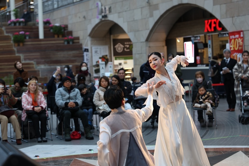 대전시립무용단 삿포로 공연