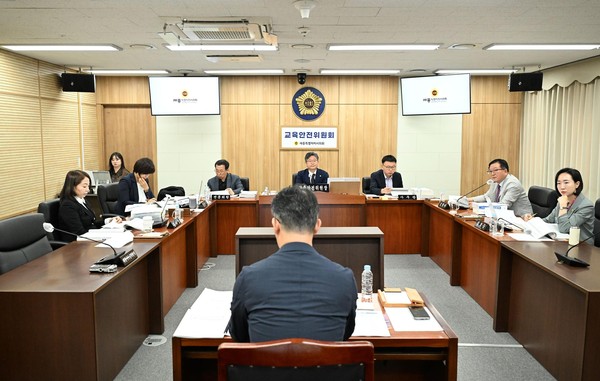 교안위 2023회계연도 결산심사(1~2차)./사진제공=세종특별자치시의회