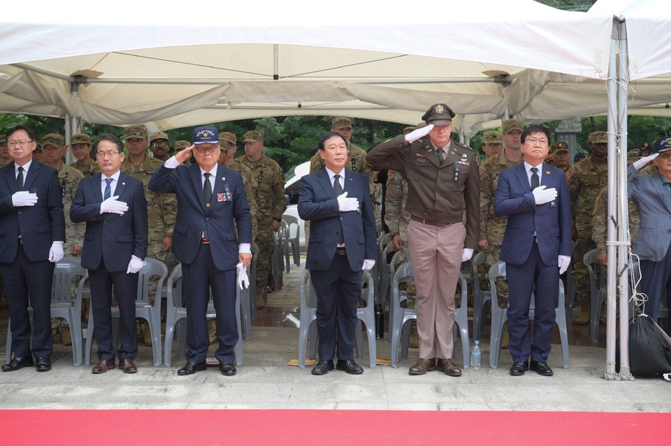 제16회 개미고개 6.25격전지 추모제2