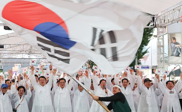 광복 80주년 기념행사 모습/사진제공=대전시청