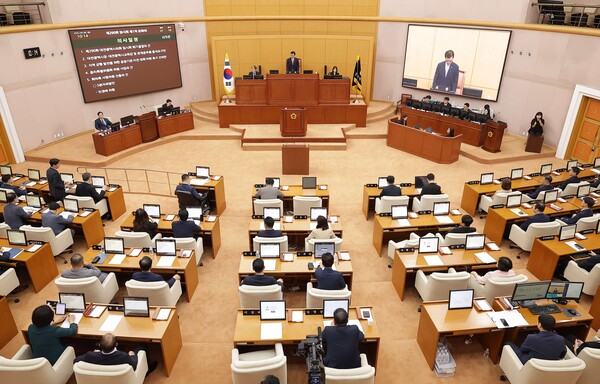 제290회 임시회 본의장 모습/사진제공=대전시의회