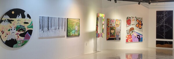 ‘2025 목원한국화 페스티벌(K-ART Festival)’ 전시장 모습/사진제공=목원대