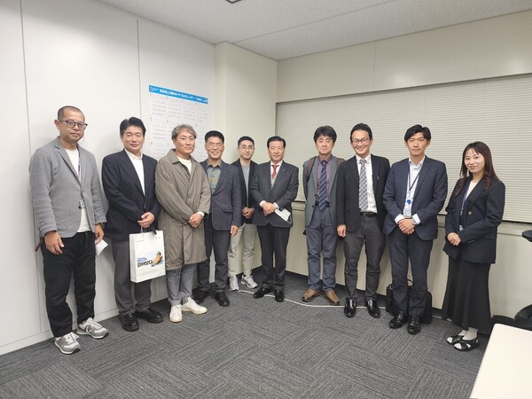 금산군, 한큐교통사 실무진 협의 및 업무협약 기념사진/사진=관광문화체육과