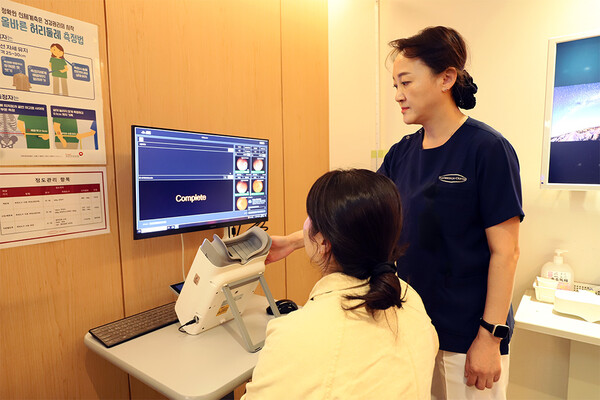AI 기반 안저검사 판독 시스템 도입 모습/사진제공=대전선병원