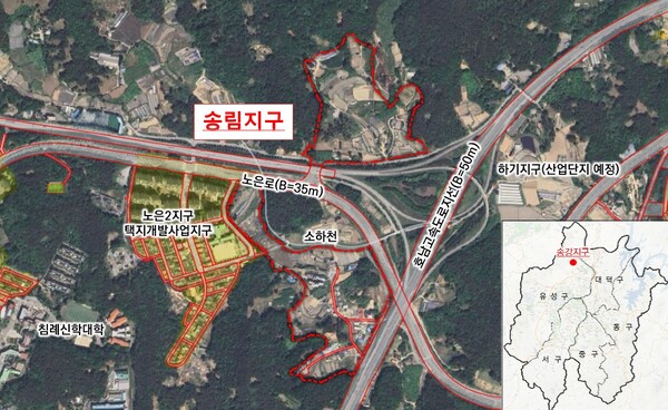 산단 송림지구/사진제공=대전시청