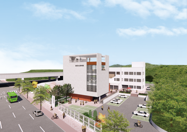 유성구노인복지관 별관 조감도