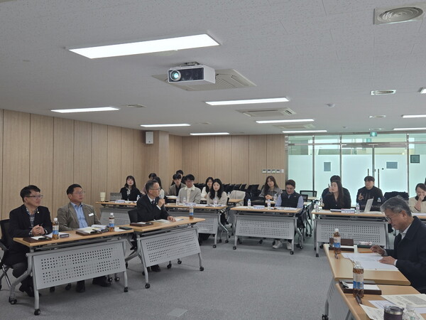 혁신주니어보드 시책제안 보고회 모습/사진=공주시 기획감사실