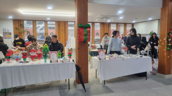 지난 20일 열린 공주시 청년센터 연말 감사제 모습/사진=공주시