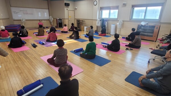 금산군건강생활지원센터 프로그램 모습/사진=금산군 건강증진과