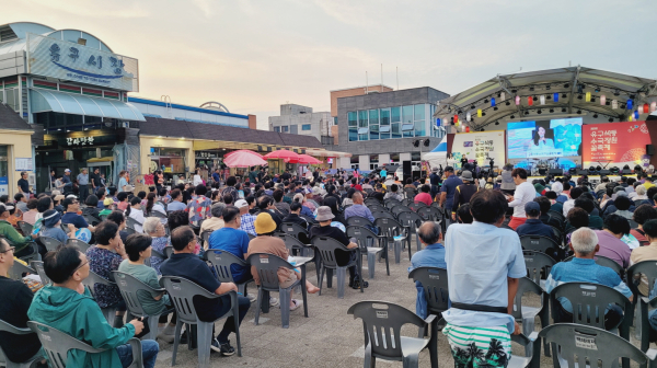 유구전통시장 전경 (사진 공주시 제공)