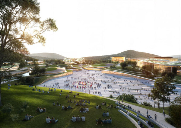 대통령 세종집무실 조감도 (그래픽 행정중심복합도시건설청 제공)