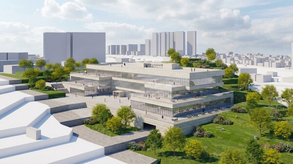 2032년 준공 및 개관예정인 대덕구 오정동 제4시립도서관 조감도/사진제공=대전시