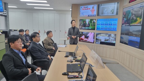 기상청 방문 모습/사진제공=대전시