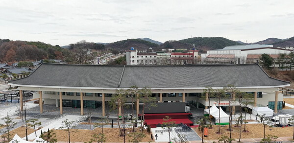 백제문화전당 외경 드론샷/사진=공주시 제공