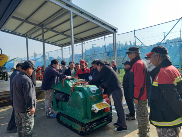 전가지파쇄기 연중 무상 임대서비스